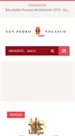 Mobile Screenshot of colegiosanpedronolasco.cl